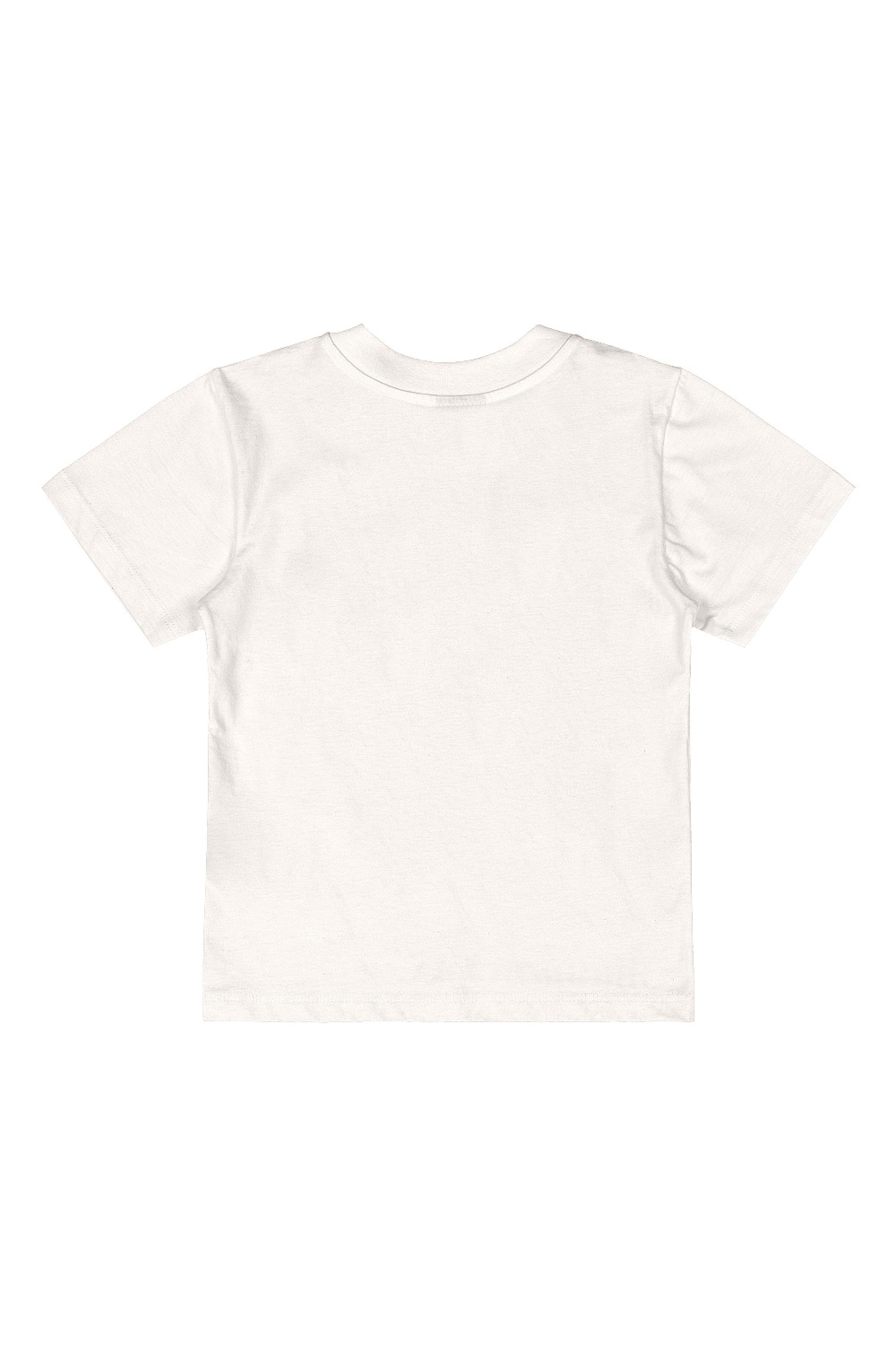 Conjunto Infantil Masculino Camiseta Estampada e Bermuda (Off White) Quimby - Imagem 10